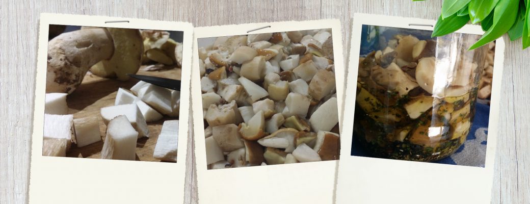 Recette : Cèpes en bocaux