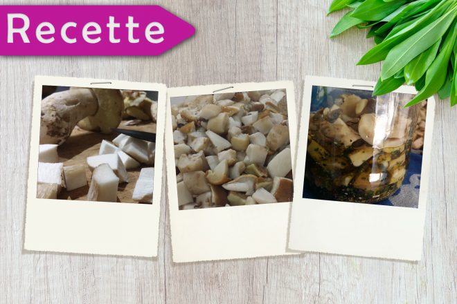 Recette : Cèpes en bocaux